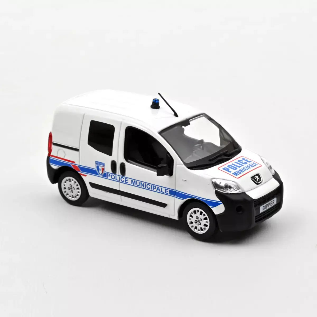 Voiture miniature collection 1/43 Peugeot Bipper 2009 Police Municipale Norev 479869