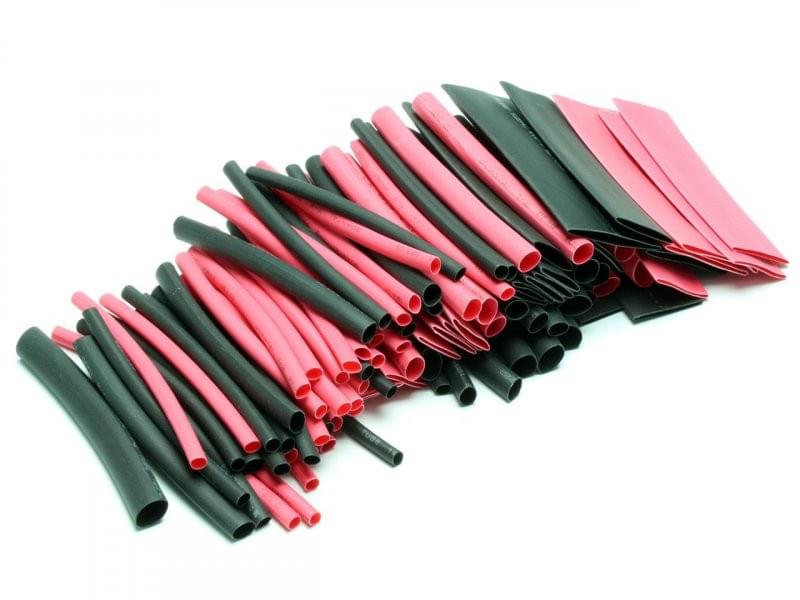 Assortiment de tubes thermorétractables 100pcs - Breizh Modélisme.