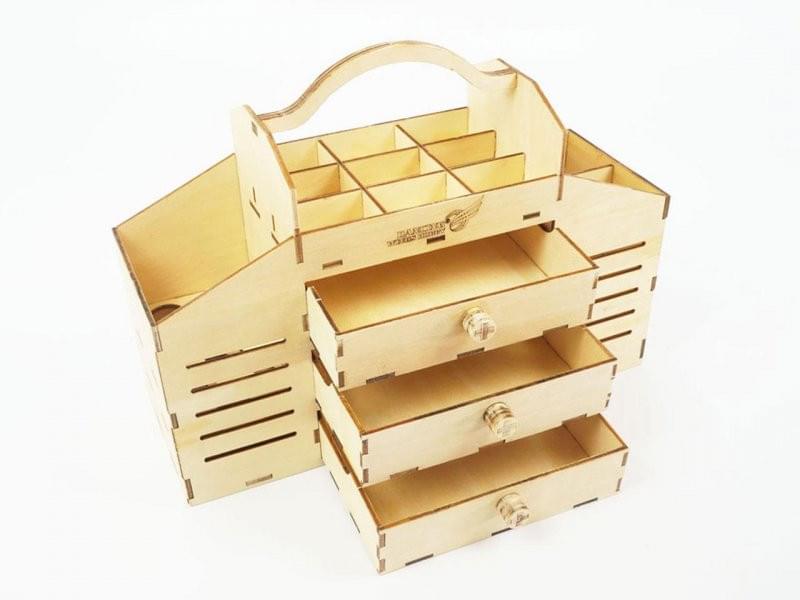 Boîte à outils (découpée au laser) - Breizh Modélisme.