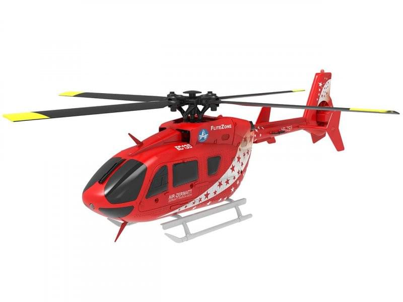 Hélicoptère radiocommandée EC135 (Air Zermatt) RTF 15640 - Breizh Modélisme.