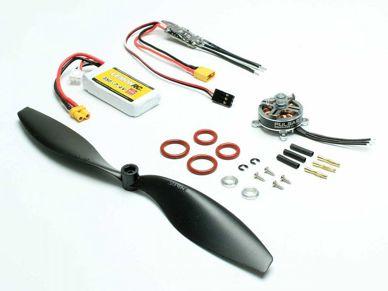 Kit d'alimentation PULSAR Shocky Pro 2204 2200kv - 16098 - Breizh Modélisme.