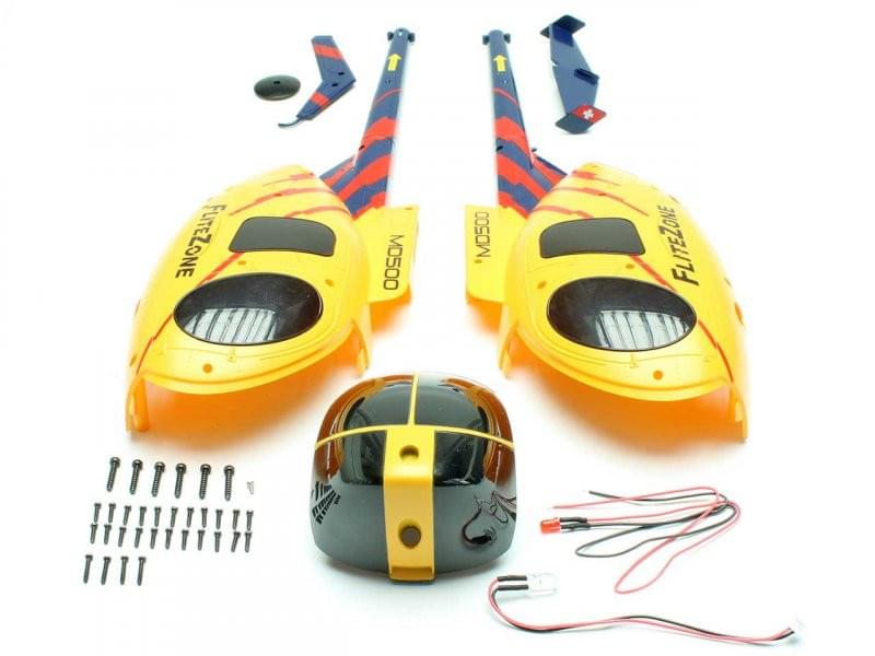 kit de fuselage MD500 - 15984 - Breizh Modélisme.