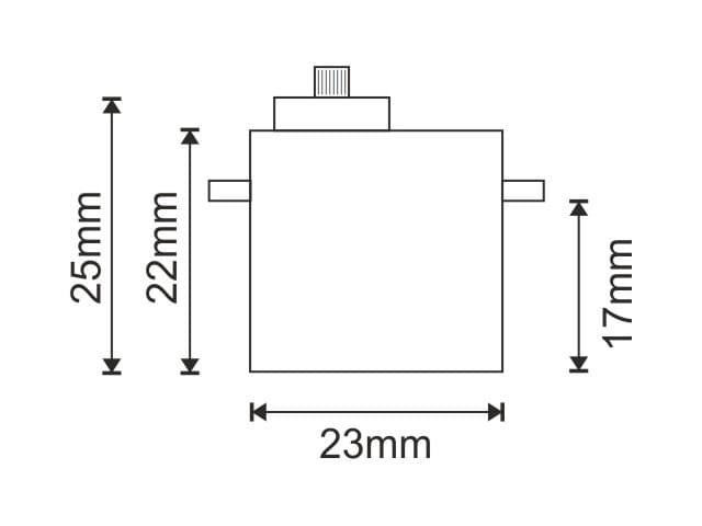 Servo pour avion RC MASTER S2112 - Breizh Modélisme.