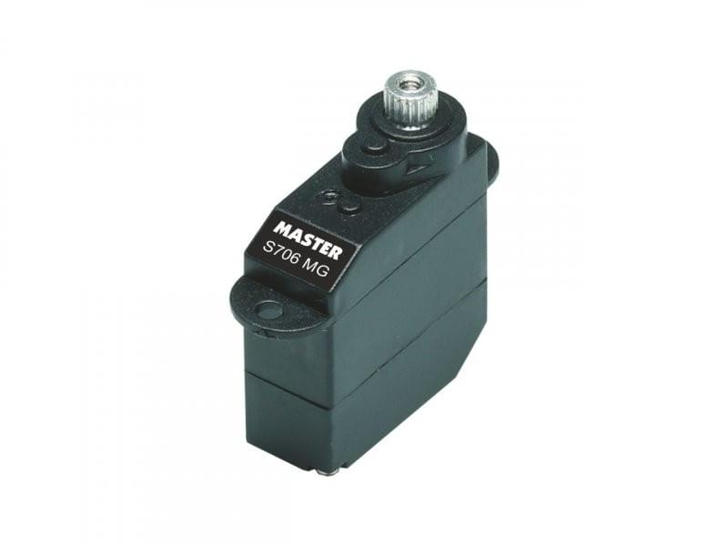Servo pour avion RC MASTER S706 MG - Breizh Modélisme.