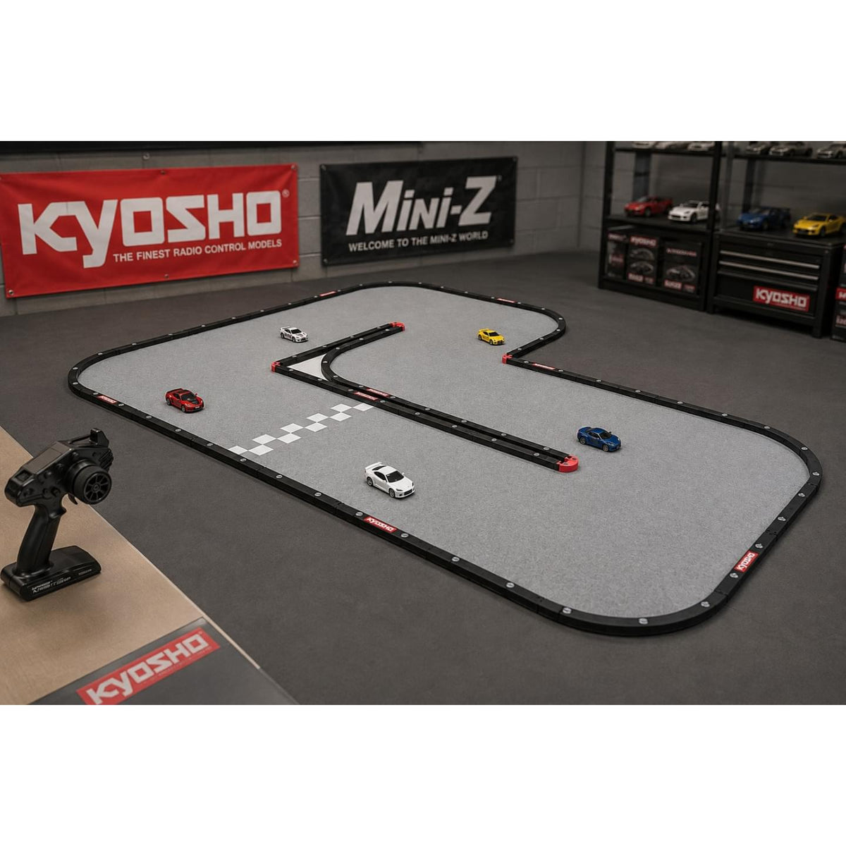 Kyosho Circuit Mini-Z Grand Prix 50 Basic Set Moquette (40pcs) 87211B
