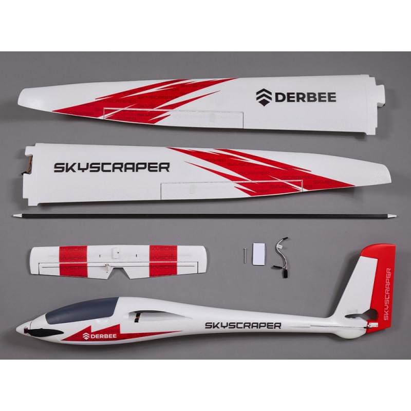Planeur Glider 2000mm : Skyscraper PNP kit DB008 - Breizh Modélisme.