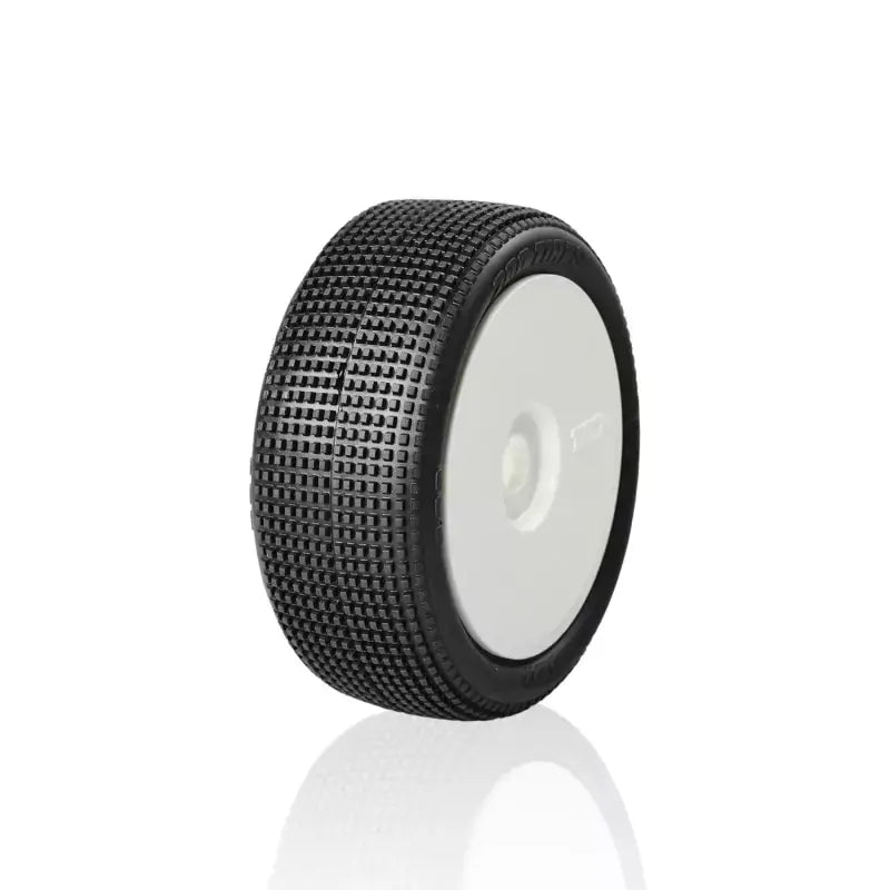 Pneus TZO 402 collé sur jante Blanche ULTRA SOFT (x4) - TZ402US-W