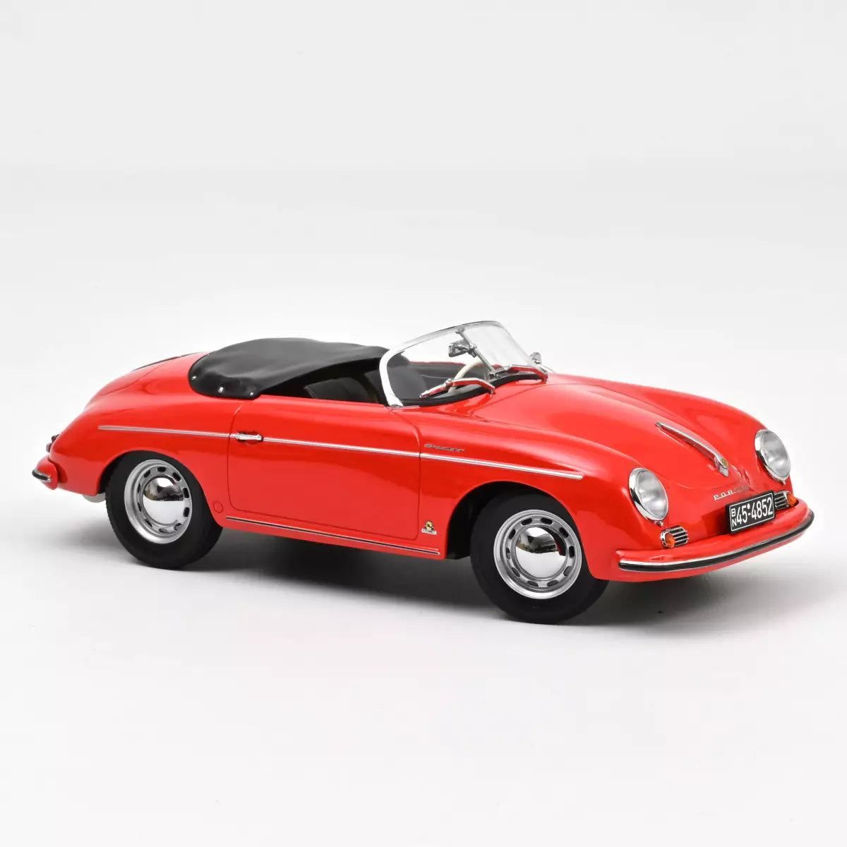 Voiture miniature collection 1/18 Porsche 356 Speedster 1954 Rouge Norev 187461