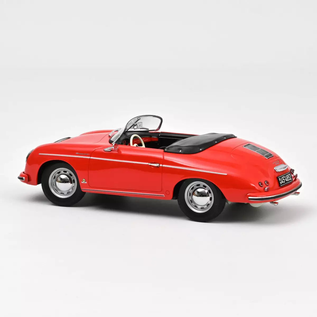 Voiture miniature collection 1/18 Porsche 356 Speedster 1954 Rouge Norev 187461