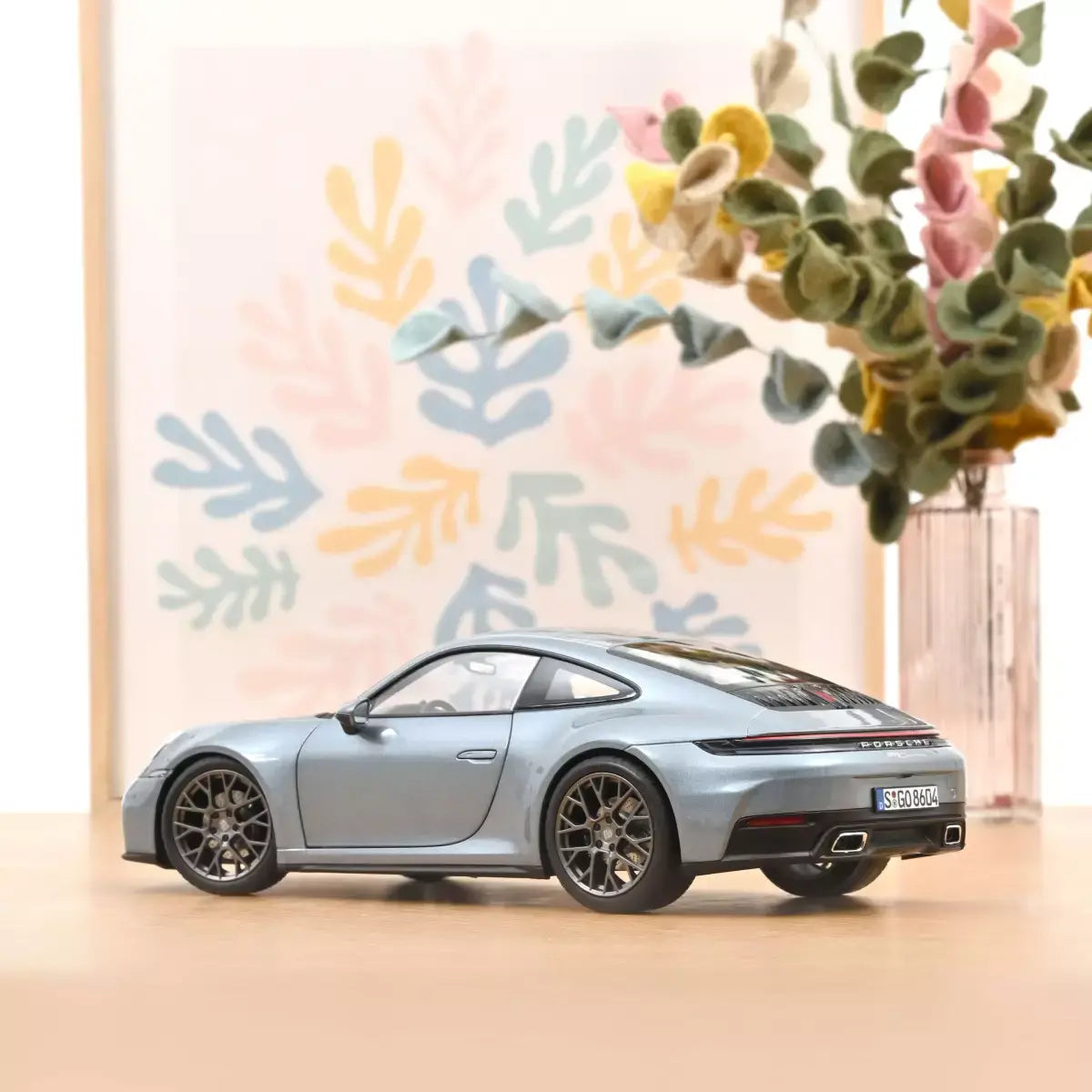 Voiture miniature collection 1/18 Porsche 911 Carrera 2025 964 polarsilvermetallic Norev 187170