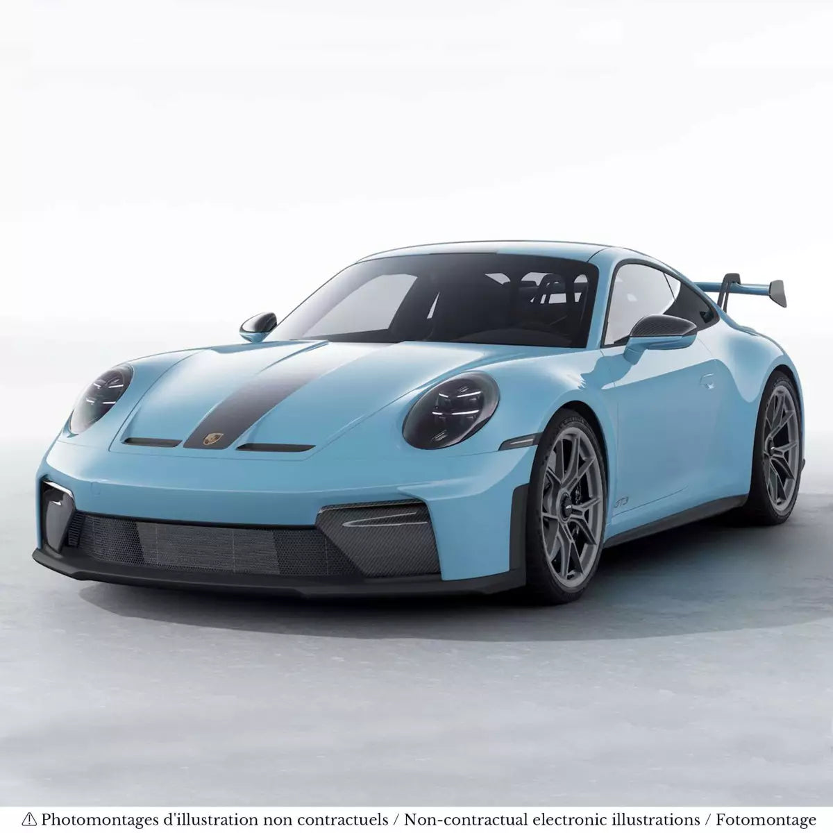 Voiture miniature collection 1/18 Porsche 911 GT3 Pack Weissach 2025 Bleu Gulf Norev 187000