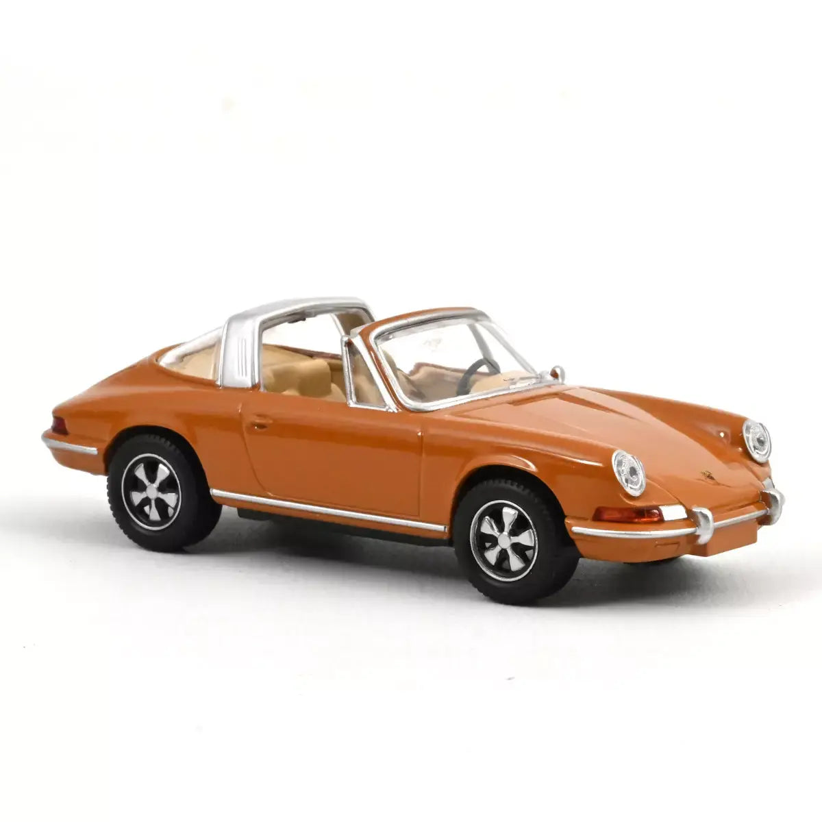 Voiture miniature 1/43 Porsche 911 Targa 1969 Brun Jet-car Norev