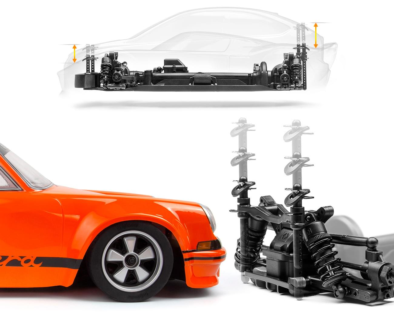 HPI Racing Sport 3 1973 Porsche Carrera RSR - Orange 161209
