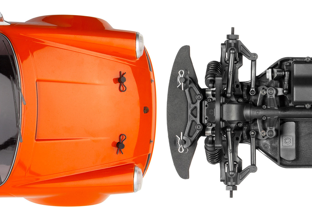 HPI Racing Sport 3 Porsche 1973 Carrera RSR - Orange 161210