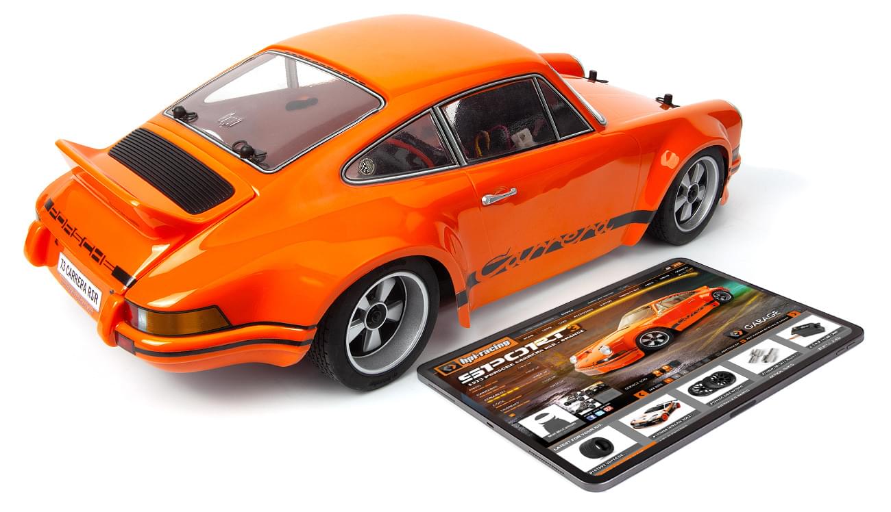 HPI Racing Sport 3 1973 Porsche Carrera RSR - Orange 161209