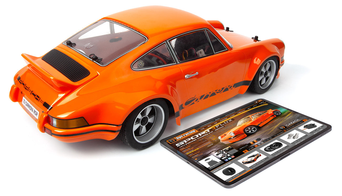 HPI Sport 3 Porsche 1973 Carrera RSR Brushless 3S - Orange 161210