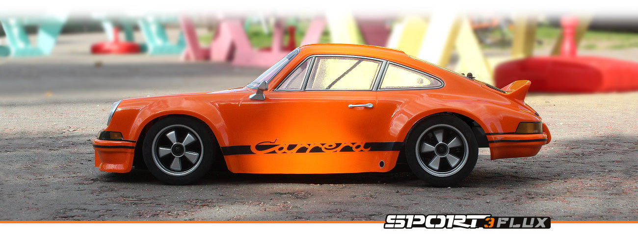 HPI Sport 3 Porsche 1973 Carrera RSR Brushless 3S - Orange 161210