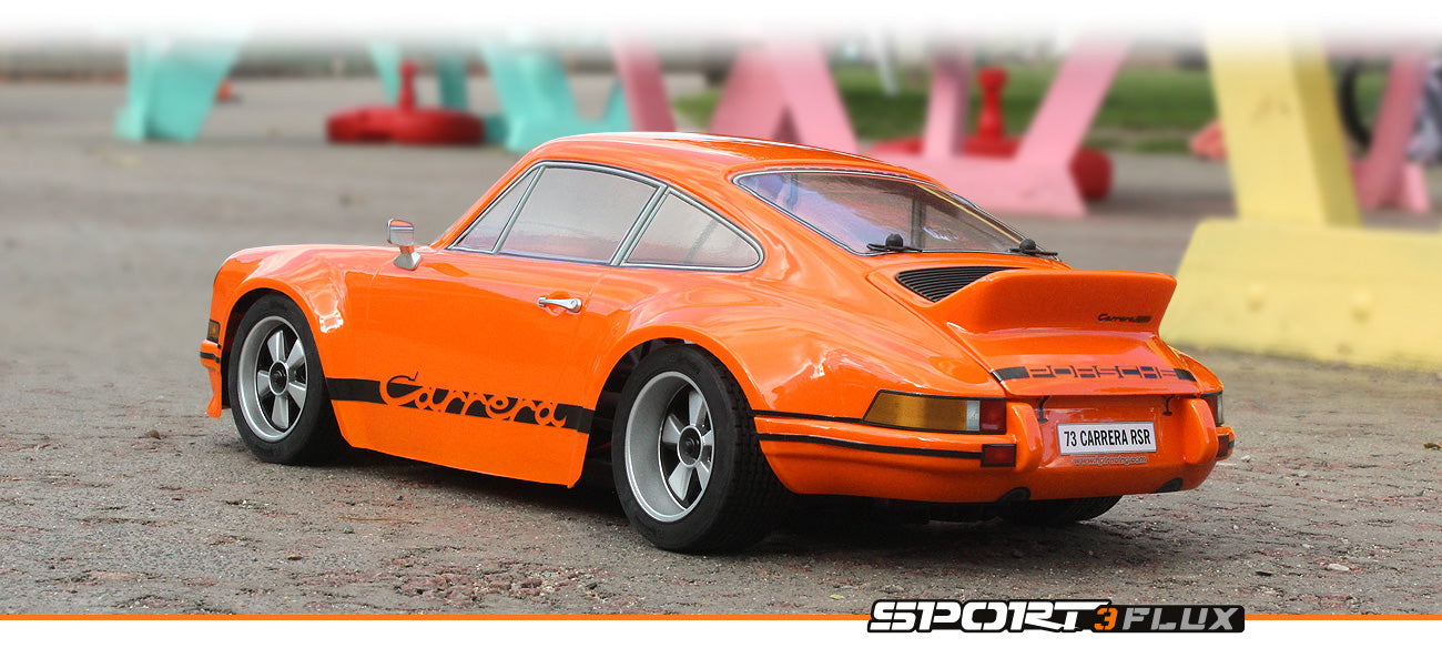 HPI Sport 3 Porsche 1973 Carrera RSR Brushless 3S - Orange 161210