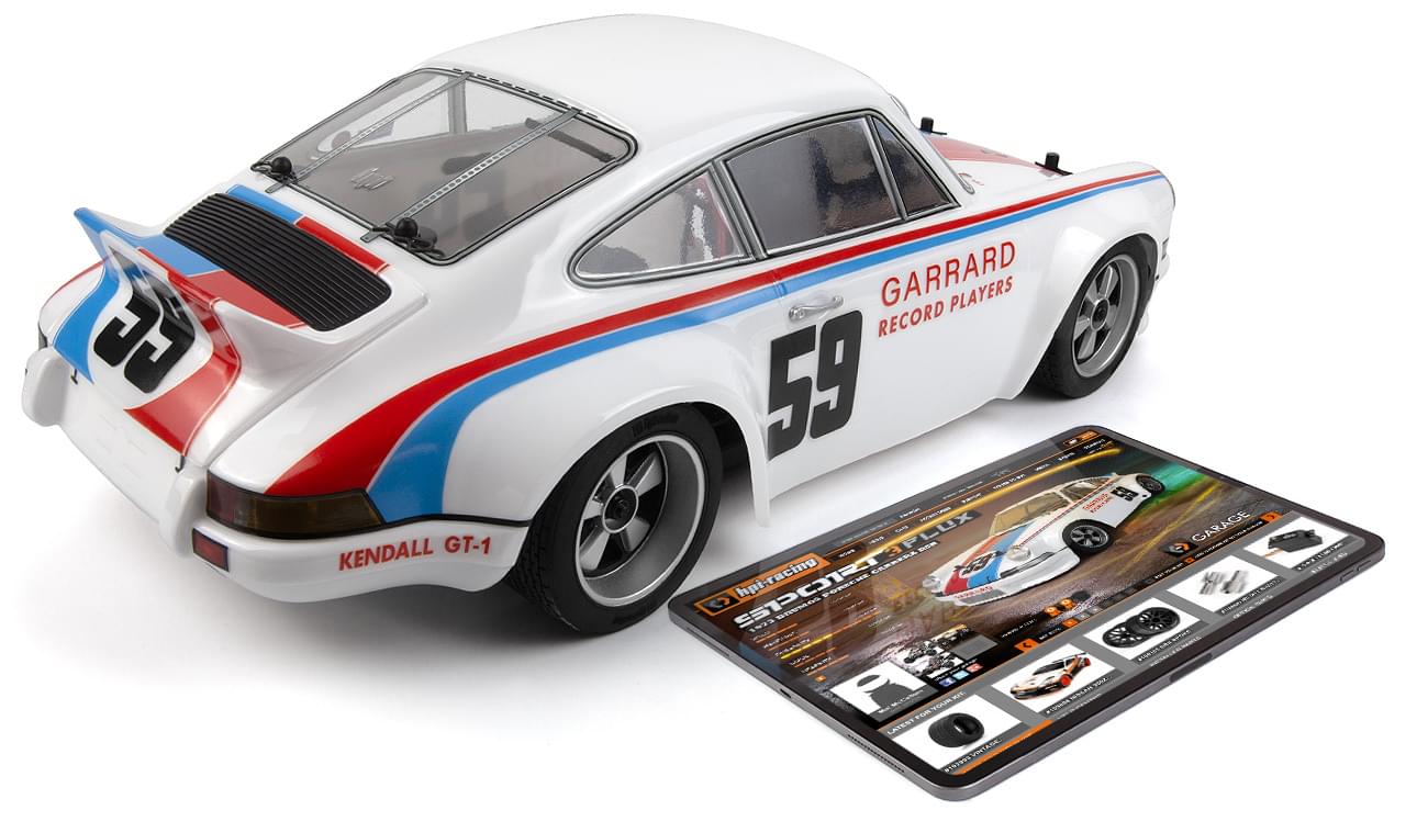 HPI Sport 3 Porsche 1973 Brumos Porsche Carrera Brushless 3S 160788