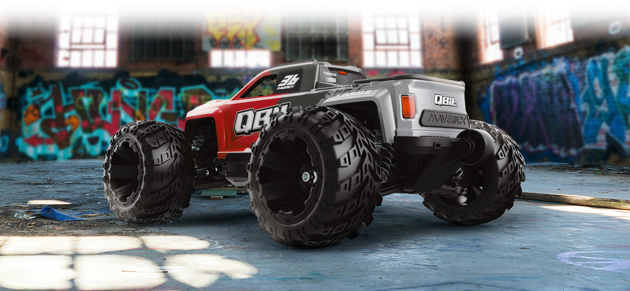 Maverick 151005 QBIT Monster truck 1/16 version brushless 60km/h