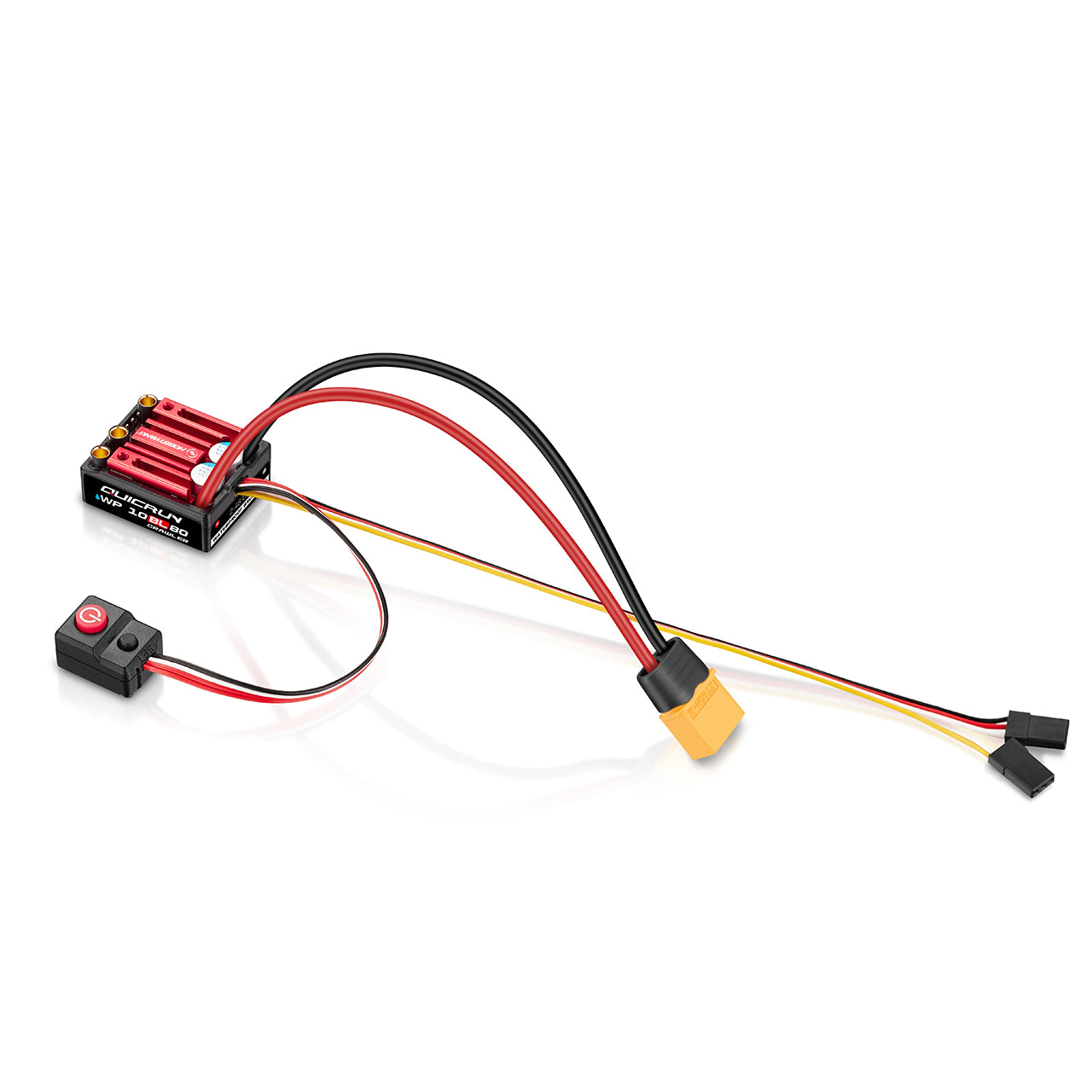 Contrôleur brushless Hobbywing QuicRun WP10BL80-G2 80A BEC 5A - HW30108002