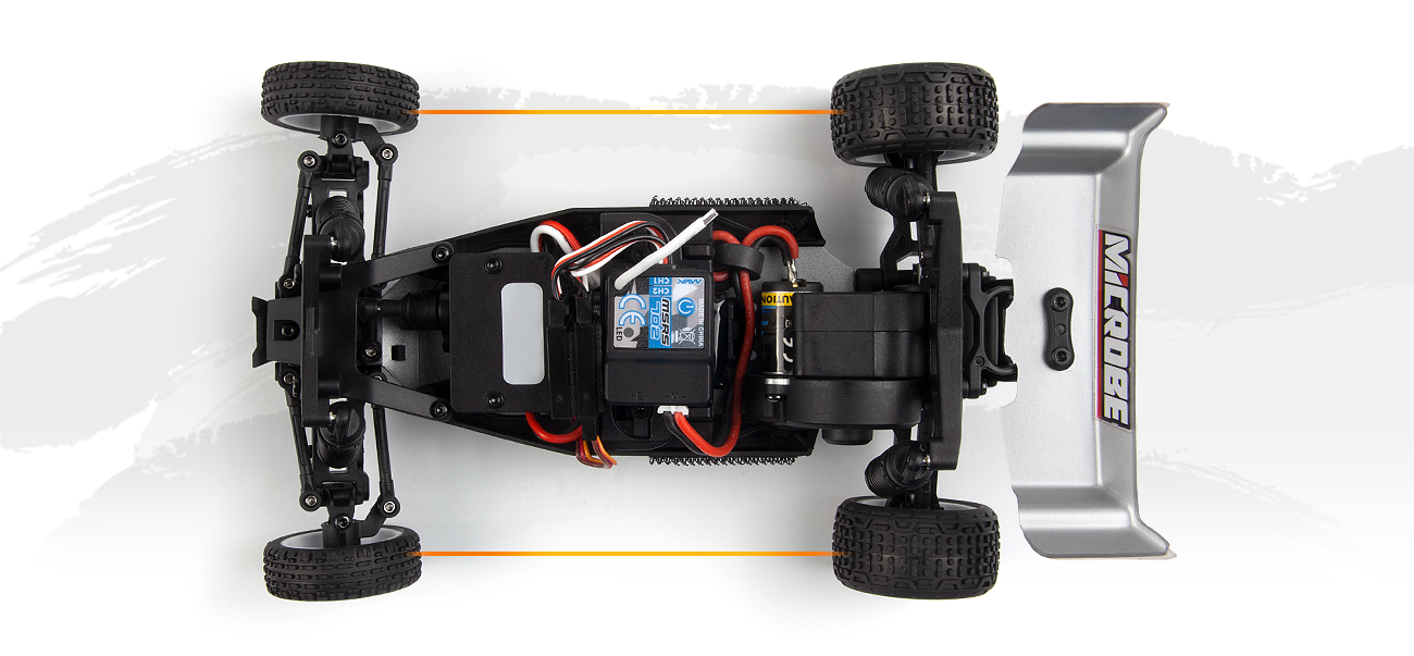 Buggy 1/24 Maverick Microbe – Voiture RC Tout-Terrain MV150801