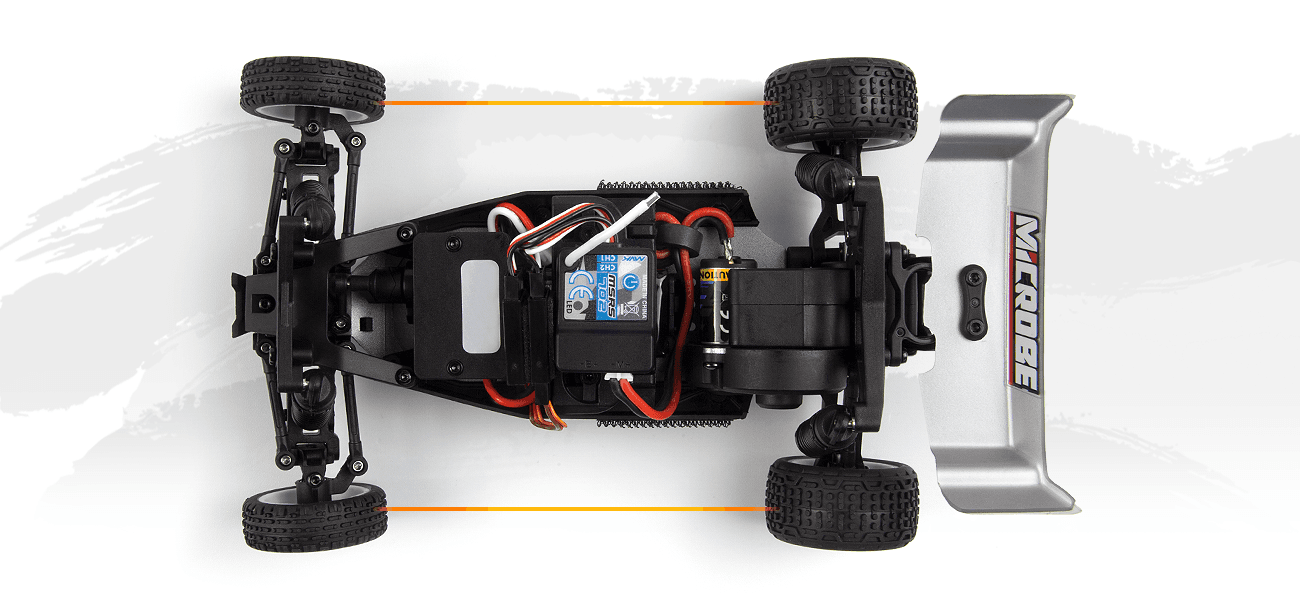 Buggy 1/24 Maverick Microbe – Voiture RC Tout-Terrain MV150801