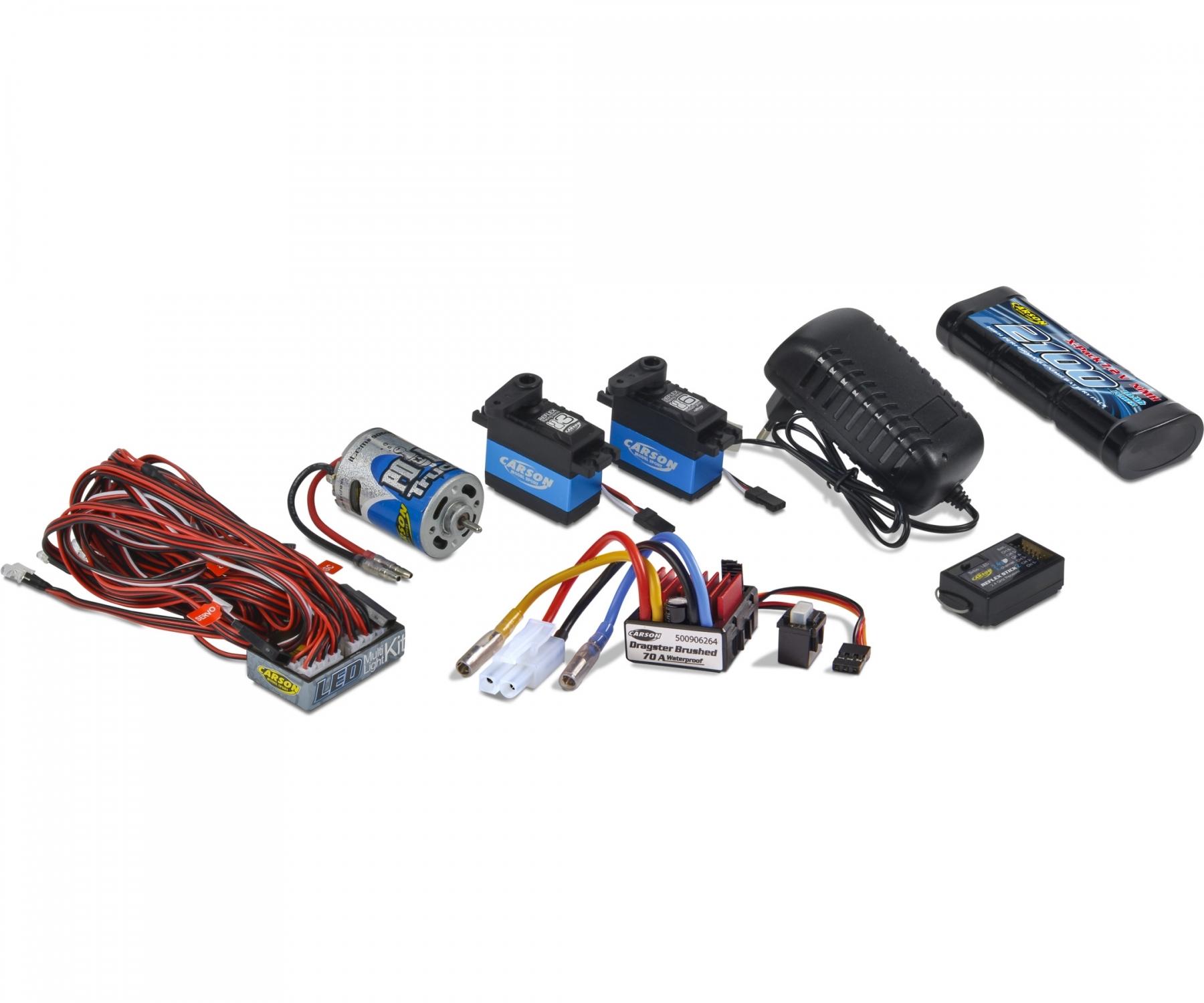 Carson Pack de démarrage pour camions RC 500501015