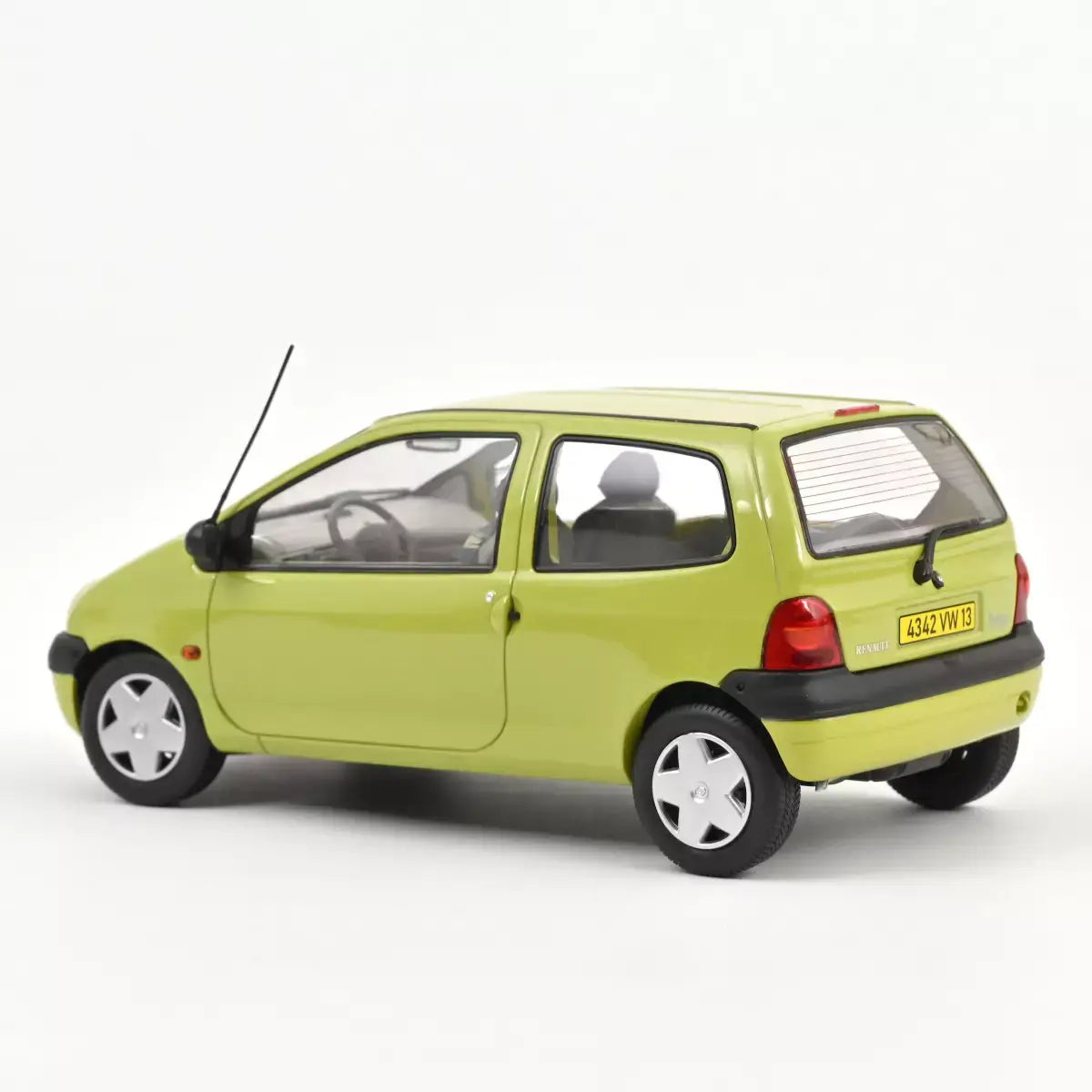 Voiture miniature collection 1/18 Renault Twingo 1998 Jaune Anis Norev 185299