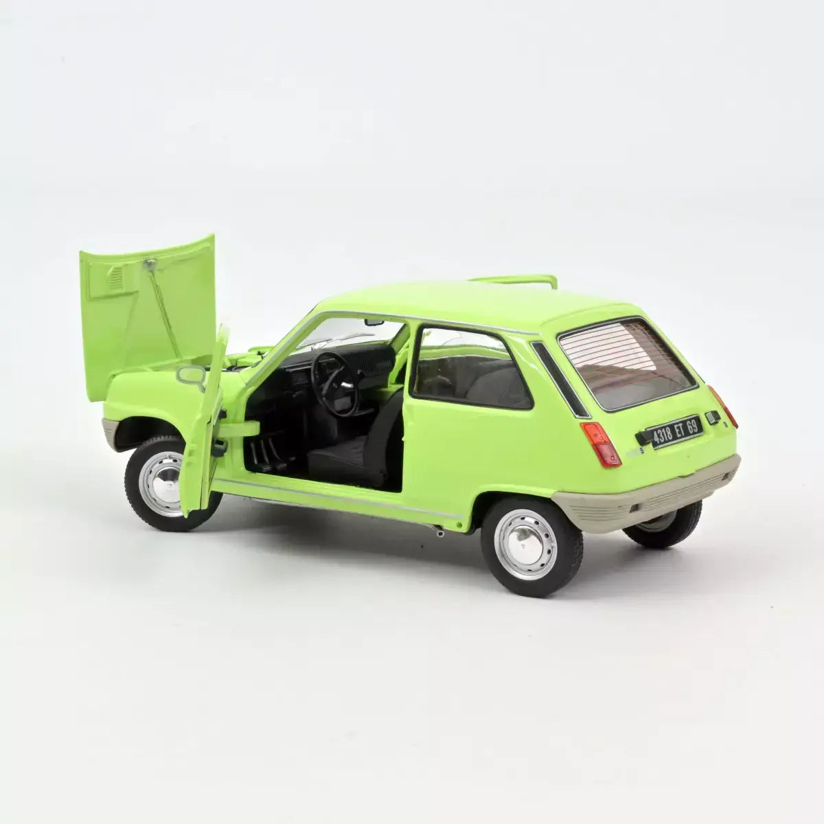 Voiture miniature collection 1/18 Renault 5 1972 Vert clair Norev 185155