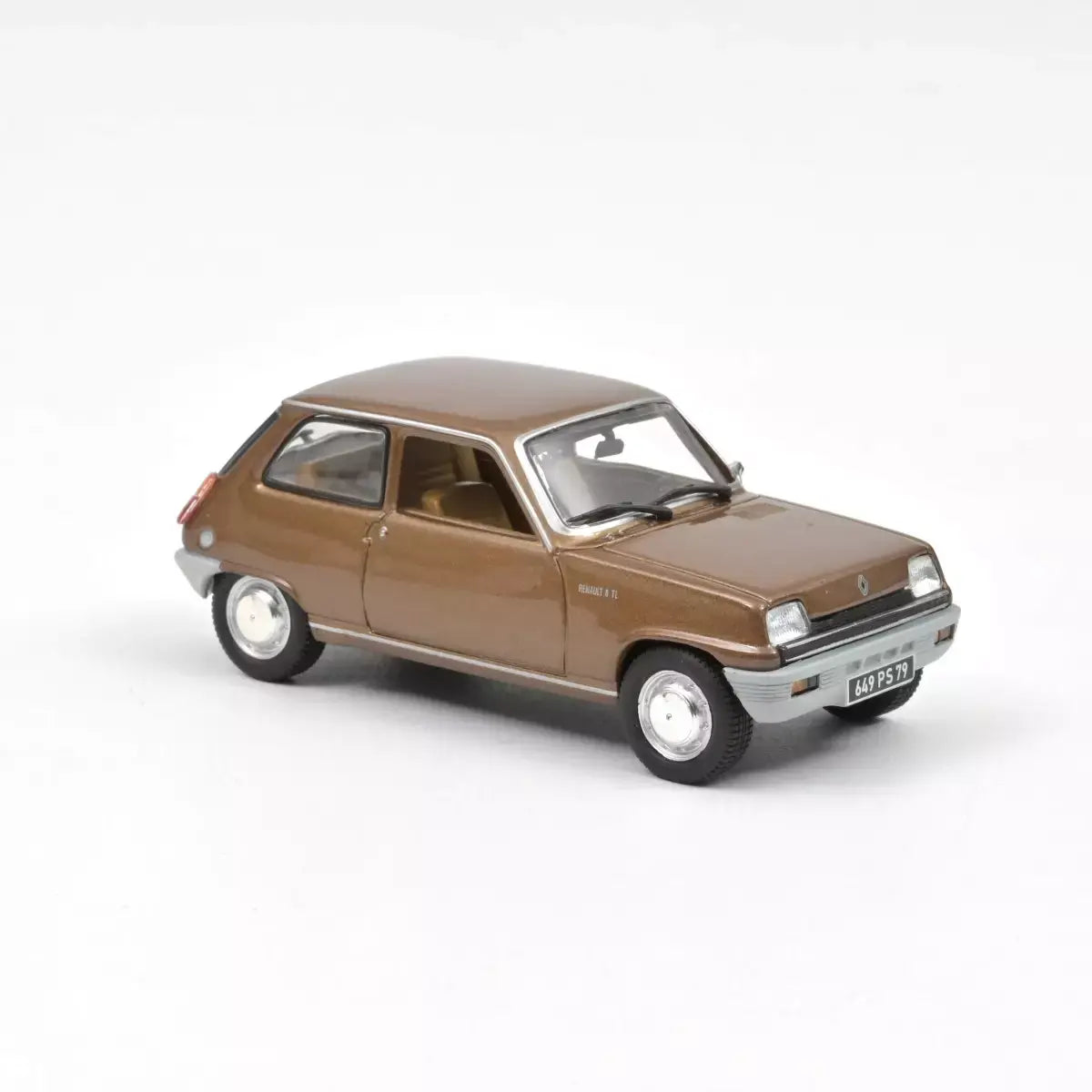 Voiture miniature collection 1/43 Renault 5 TL 1974 Marron Métallique Norev 510529