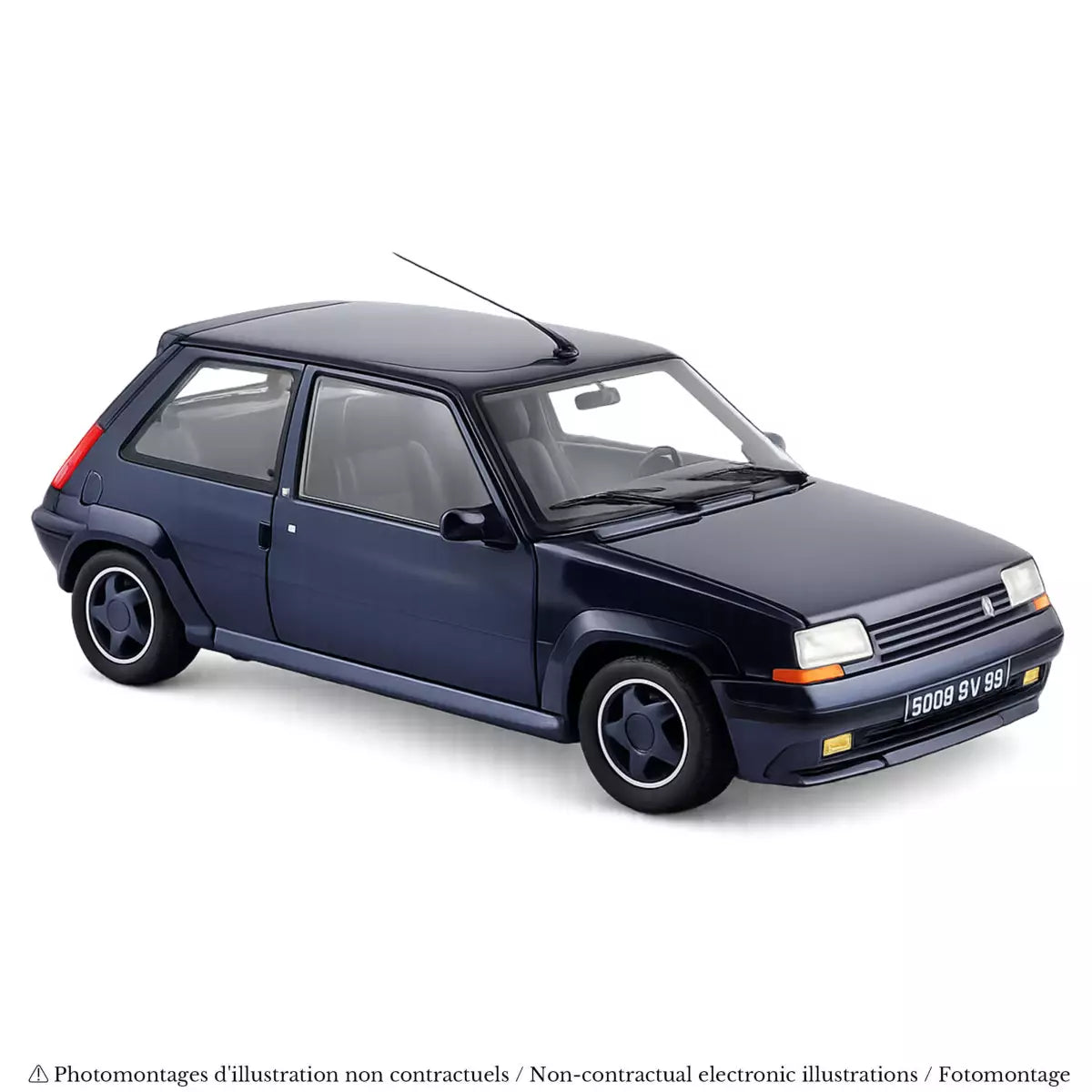 Voiture miniature collection 1/18 Renault Supercinq GT Turbo 1989 Alain Oreille Norev 185205