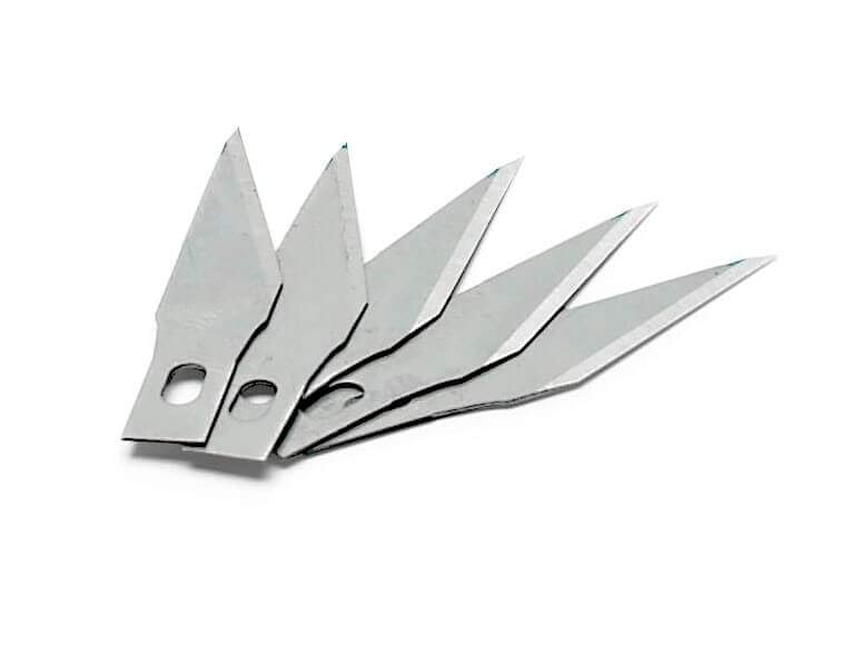 Lames de rechange pour Réf.39059 - Revell 39062 - Breizh Modélisme.