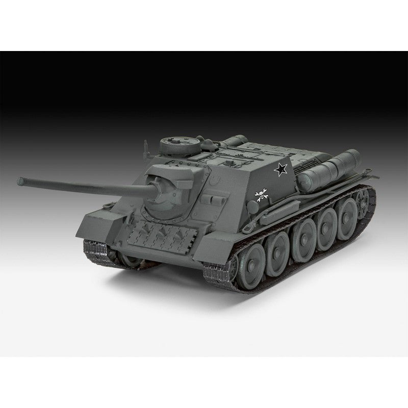 Maquette Militaire Char SU-100 World of Tanks" - 1/72 - Revell 03507" - Breizh Modélisme.