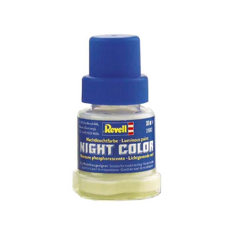 Night Color, couleur luminescente 30ml - Revell 39802 - Breizh Modélisme.