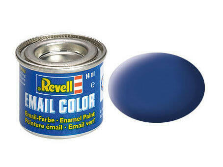 Peinture Bleu mat - Revell 32156 - RAL 5000 (N°56) - Breizh Modélisme.