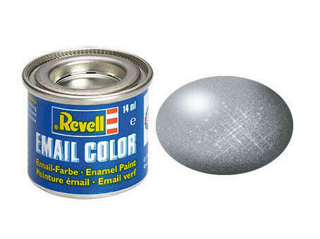 Peinture Gris acier métal - Revell 32191 (N°91) - Breizh Modélisme.