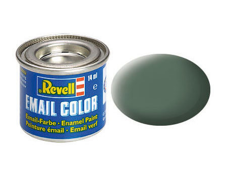 Peinture Gris vert mat - Revell 32167 - RAL 7009 (N°67) - Breizh Modélisme
