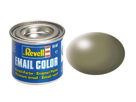 Peinture Gris Vert satiné - Revell 32362 - RAL 6013 (N°362) - Breizh Modélisme.