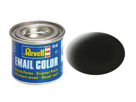 Peinture Noir mat - Revell 32108 - RAL 9011 (N°08) - Breizh Modélisme.