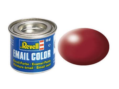 Peinture Rouge Bordeaux satiné - Revell 32331 - RAL 3004 (N°331) - Breizh Modélisme.