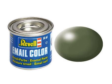 Peinture Vert Olive satiné - Revell 32361 - RAL 6003 (N°361) - Breizh Modélisme.