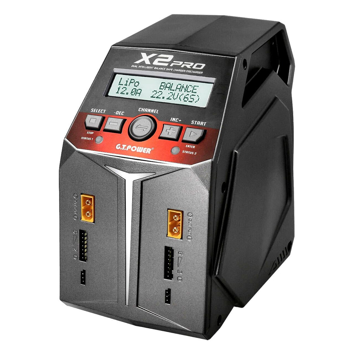 Chargeur Pro LiPo 1-6s 200W AC GTPower X2 - GT178 - Breizh Modélisme.