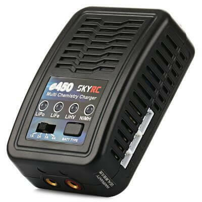 Chargeur Sky RC E450 pour Accu Lipo 2S-4S et Ni-Mh - 100122 - Breizh Modélisme.