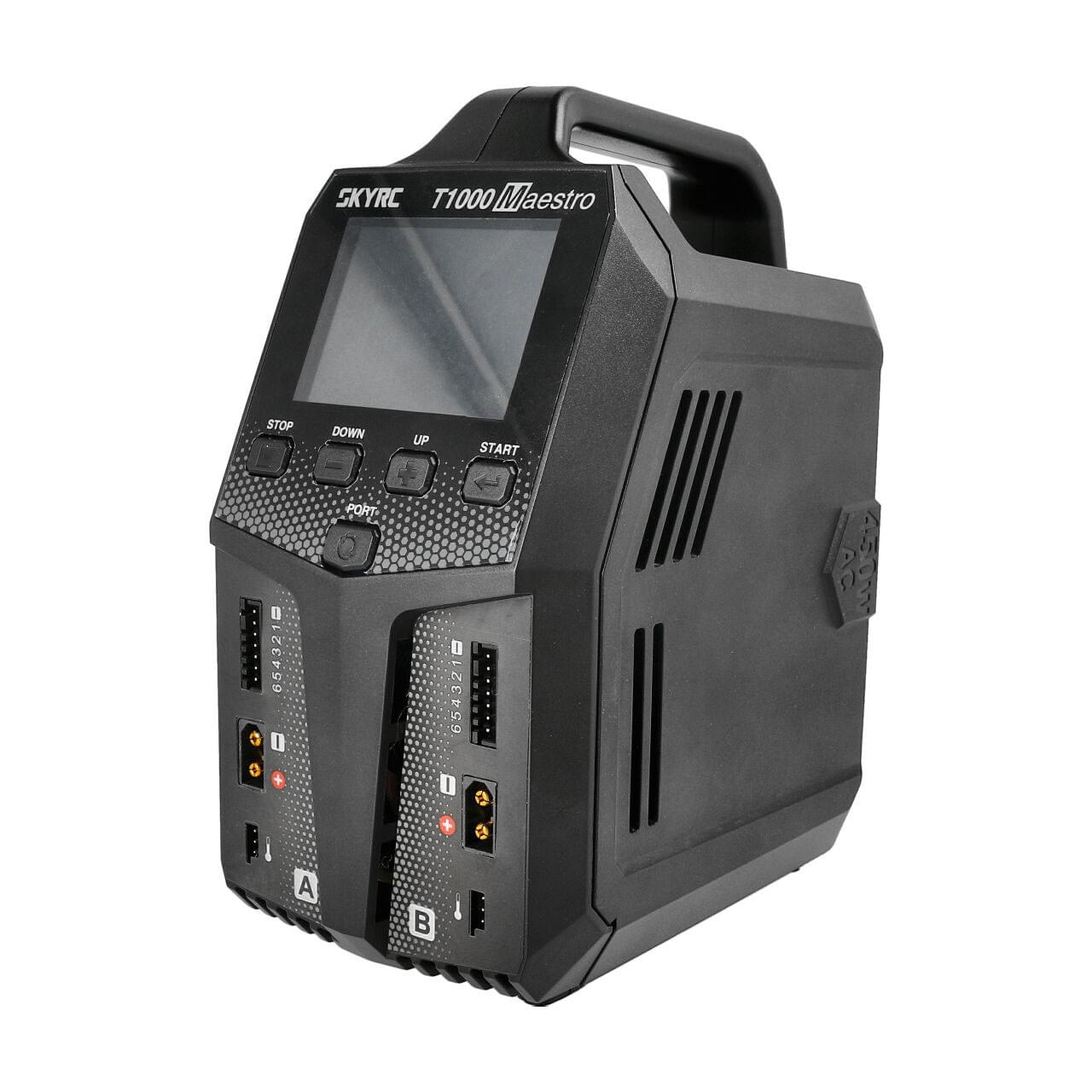 Chargeur Sky RC T1000 AC/DC DUO lipo 1-6S 20A 100182 - Breizh Modélisme.