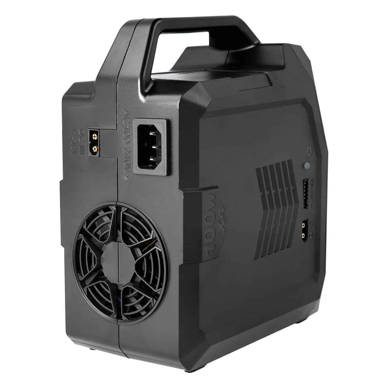 Chargeur Sky RC T400Q Quattro 4x100W - 100189 - Breizh Modélisme.