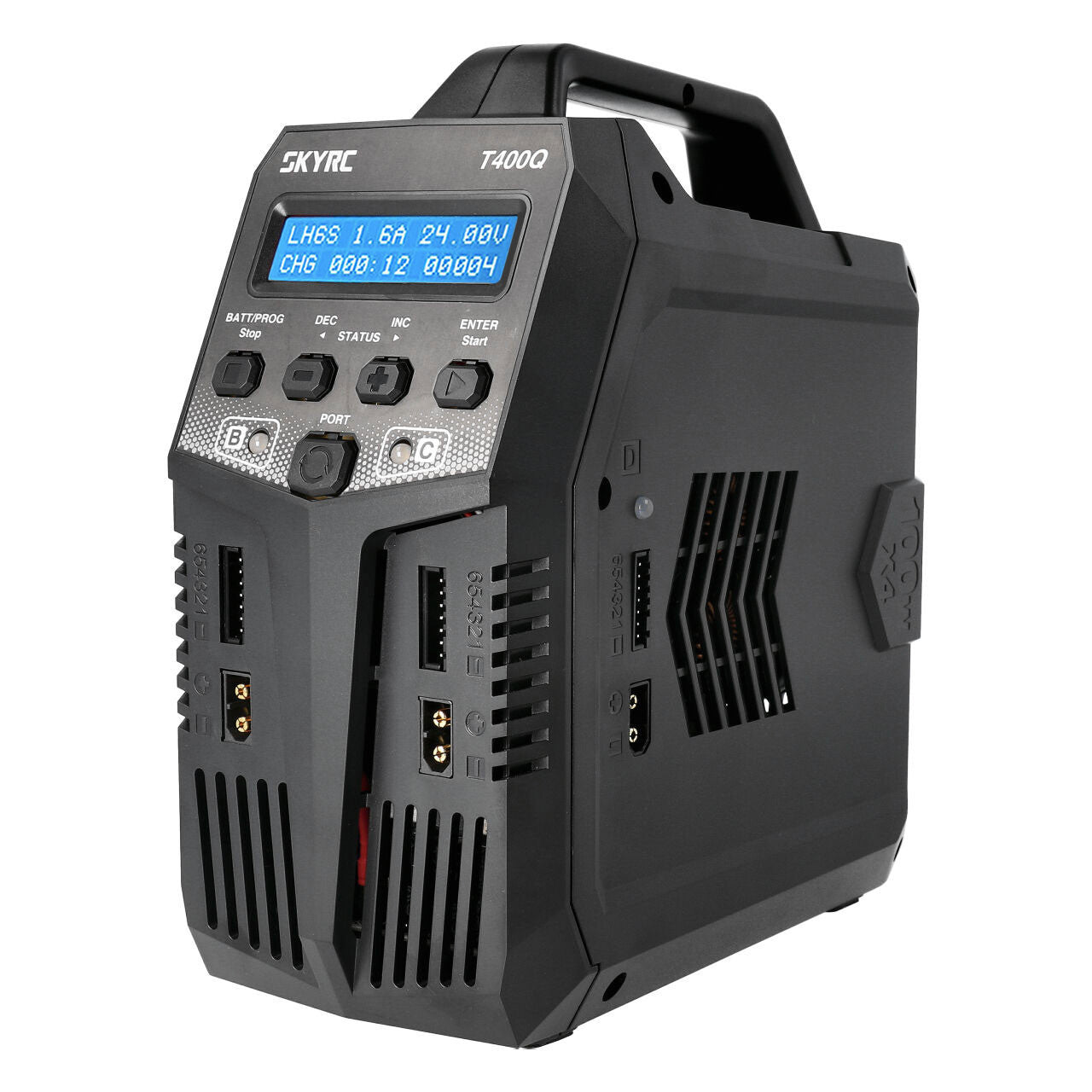 Chargeur Sky RC T400Q Quattro 4x100W - 100189 - Breizh Modélisme.