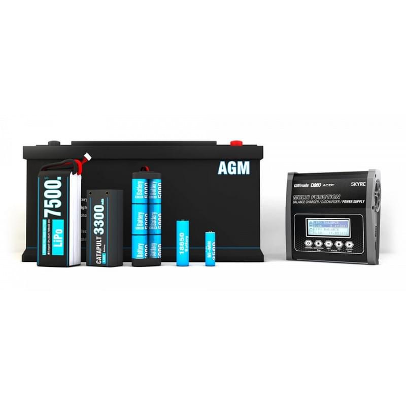 Chargeur SkyRC D260 Ultimate Duo 240VAC/12VDC 14A 2x130W - 100157 - Breizh Modélisme.