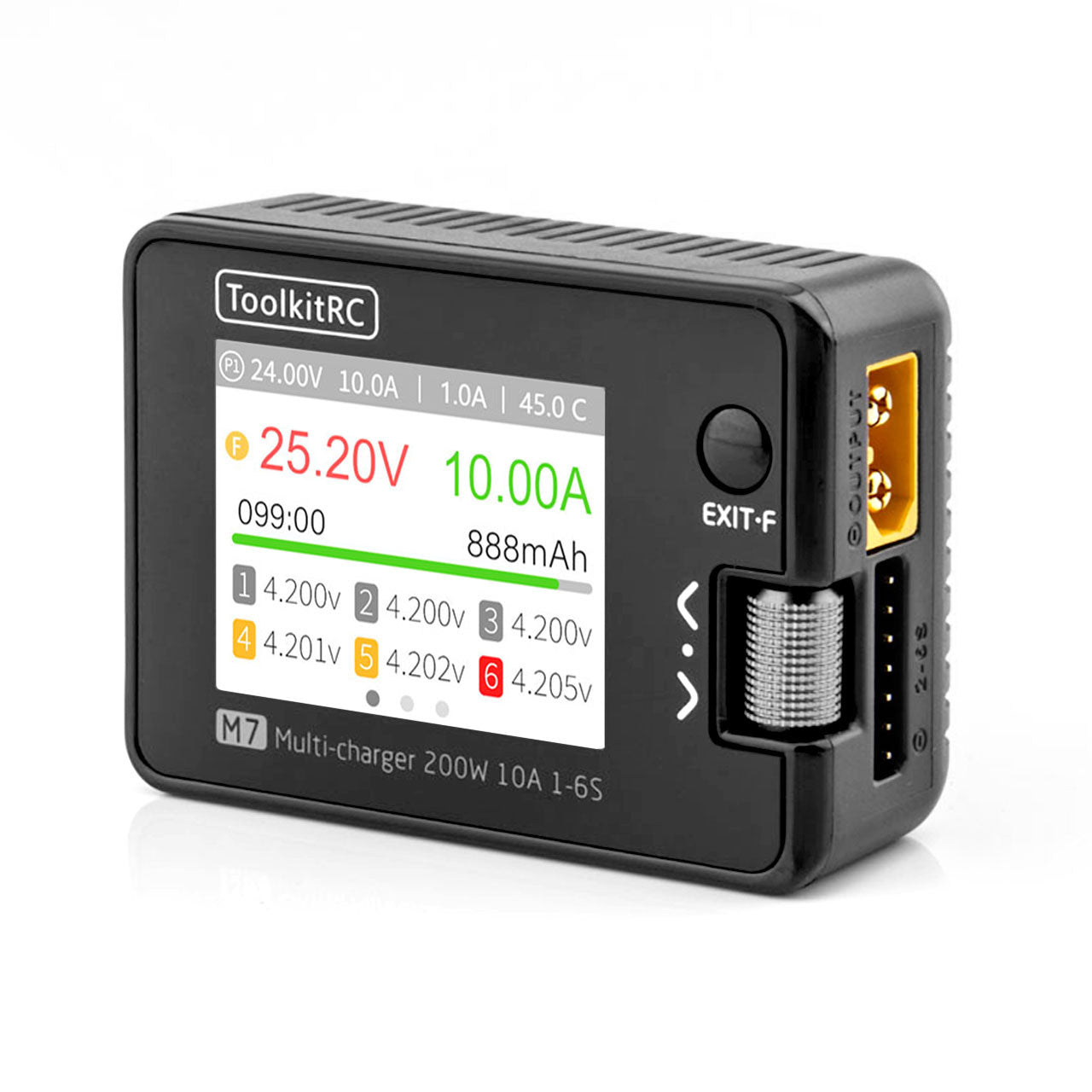 Chargeur ToolkitRc M7 LiPo 1-6S 10A - TK11400 - Breizh Modélisme.