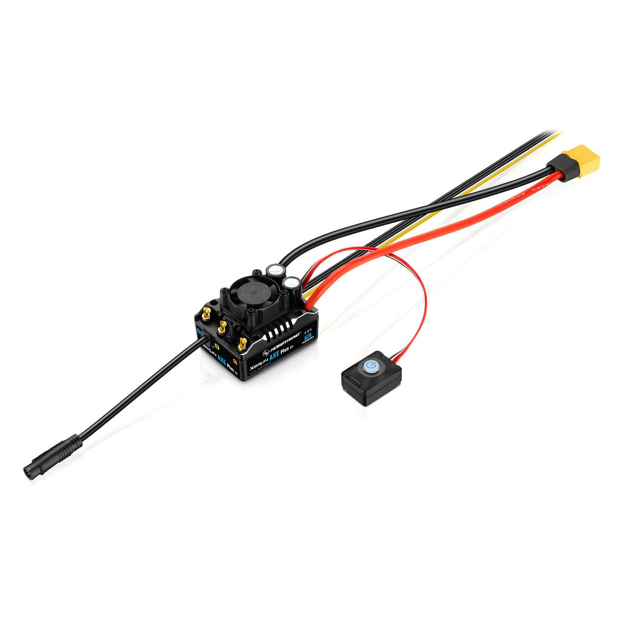 Combo moteur Hobbywing AXE Plus R3 540L 2100kV R2 - HW38020386 - Breizh Modélisme.
